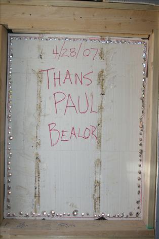 4-28-07 Garge Workshop - Installing Window (7)